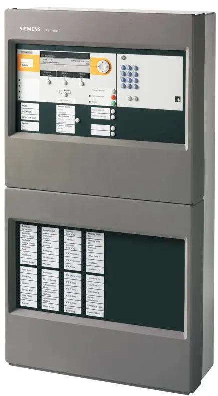 FC724-ZE  Fire cont. panel (4L, P, 2LED)