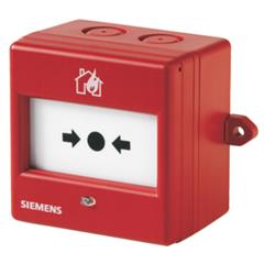 FDM226-RP Manual call point with resettable plastic element incl. housing base, IP66, weatherproof type, built-in isolator